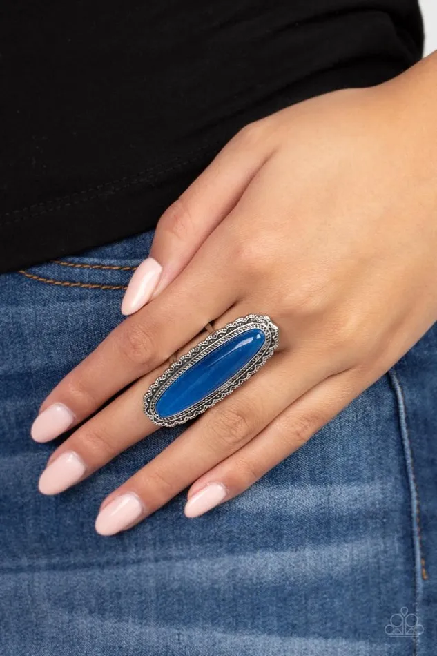 Rings Paparazzi Jewelry Paparazzi Ring Eco Equinox Blue Rings Paparazzi Jewelry Paparazzi Ring Eco Equinox Blue