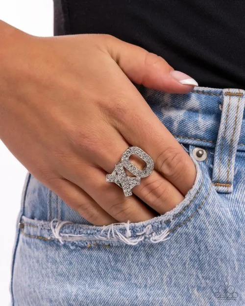 Rings Paparazzi Jewelry Paparazzi Ring French Kisses White