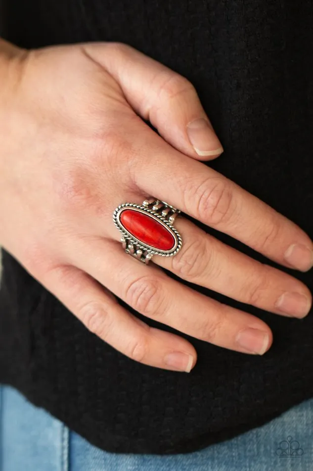 Rings Paparazzi Jewelry Paparazzi Ring Home On The RANCH Red