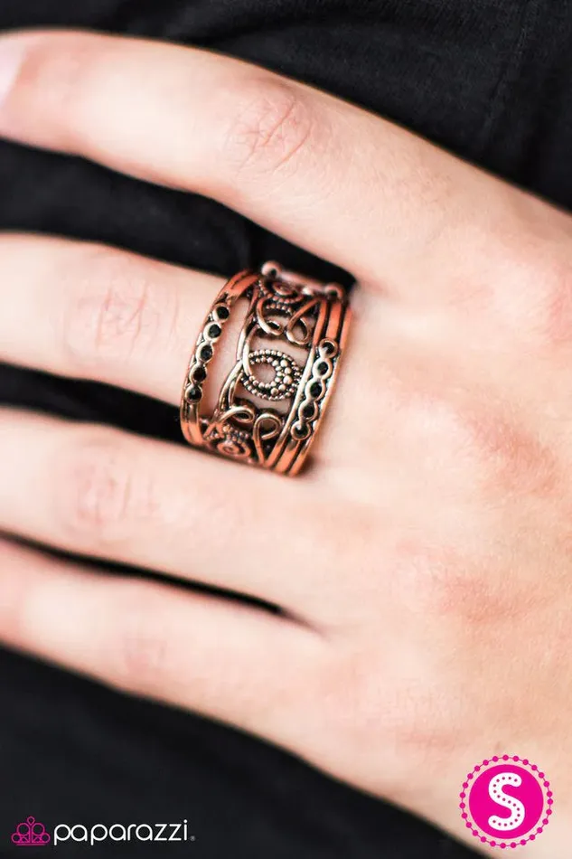 Rings Paparazzi Jewelry Paparazzi Ring I Feel REFINED Copper