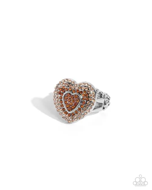 Rings Paparazzi Jewelry Paparazzi Ring Radiant Resplendence Brown Rings Paparazzi Jewelry Paparazzi Ring Radiant Resplendence Brown