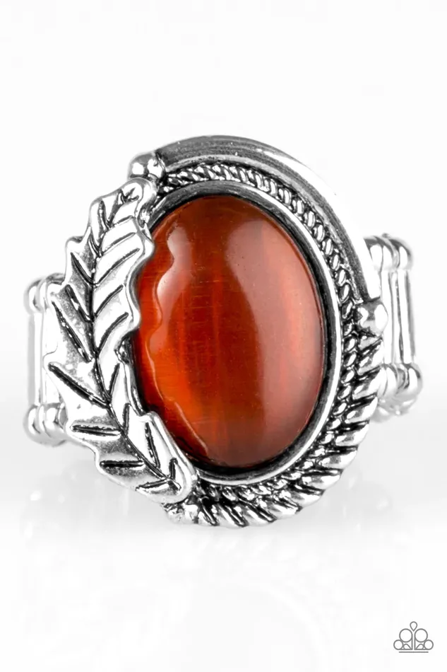 Rings Paparazzi Jewelry Paparazzi Ring Seasonal Shimmer Orange