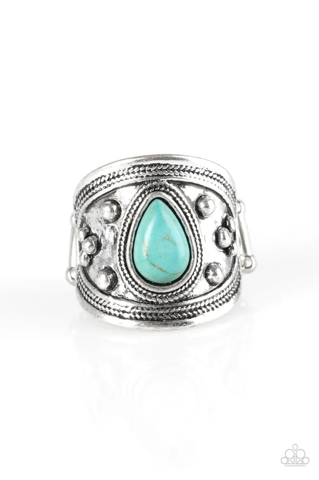 Rings Paparazzi Jewelry Paparazzi Ring Sonoran Sands Blue