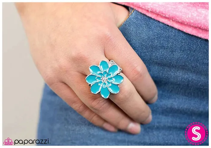 Rings Paparazzi Jewelry Paparazzi Ring Spring Fling Blue