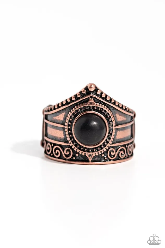 Rings Paparazzi Ring Highland Plains Copper Paparazzi Jewelry Rings Paparazzi Ring Highland Plains Copper Paparazzi Jewelry