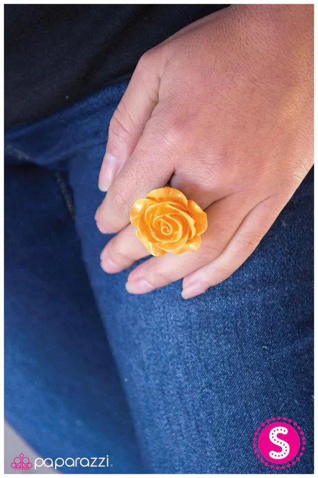 Rings Paparazzi Ring Natures Finest Yellow Paparazzi Jewelry