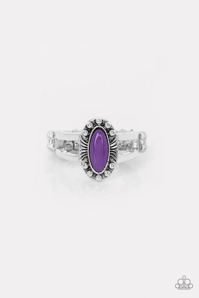 Rings Paparazzi Ring Zest Quest Purple Paparazzi Jewelry