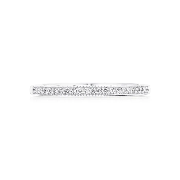 Rings Tacori Coastal Crescent 14K White Gold Diamond Band Tacori