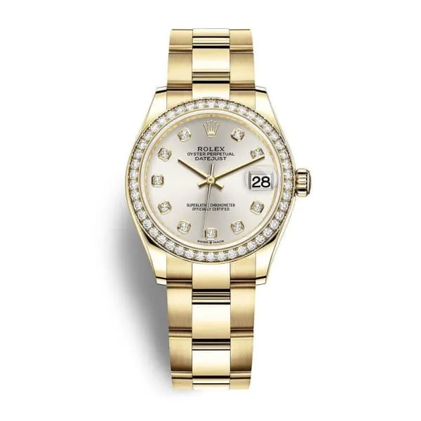 Rolex Bracelets Rolex Datejust 31mm Ref 278288rbr0027 Silver Dial 18K Yellow Gold President Bracelet Womens Watch Rolex Bracelets Rolex Datejust 31mm Ref 278288rbr0027 Silver Dial 18K Yellow Gold President Bracelet Womens Watch