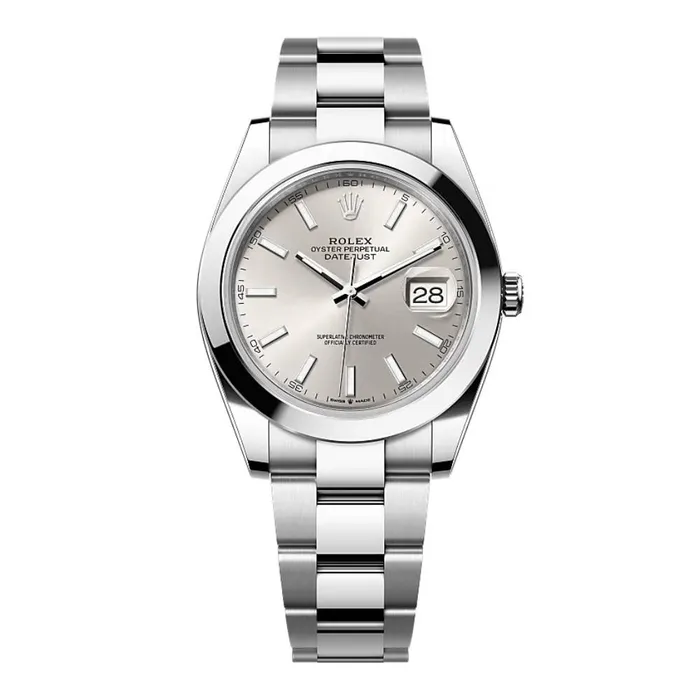 Rolex Bracelets Rolex Datejust 41mm Ref 1263000003 Silver Dial Stainless Steel Oyster Bracelet Mens Watch Rolex Bracelets Rolex Datejust 41mm Ref 1263000003 Silver Dial Stainless Steel Oyster Bracelet Mens Watch