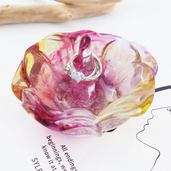 Rose Shape Ring Holder Resin Mold IntoResin Rings