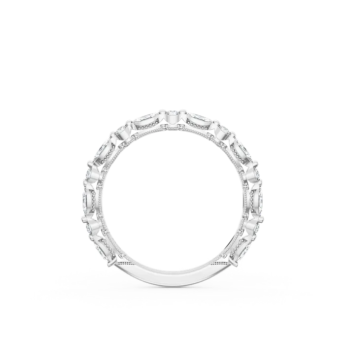 Tacori 18K White Gold Diamond Band Tacori Rings