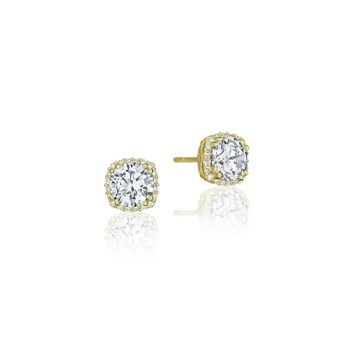Tacori Earrings Tacori 14K Yellow Gold Dantela Diamond Bloom Earring Mounts 55mm Tacori Earrings Tacori 14K Yellow Gold Dantela Diamond Bloom Earring Mounts 55mm