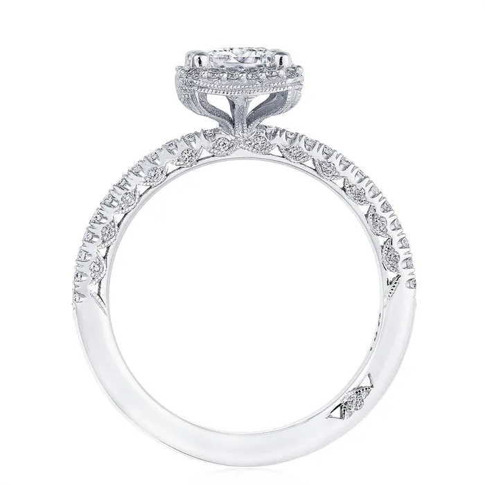 Tacori Rings 18K White Gold Diamond Engagement Ring