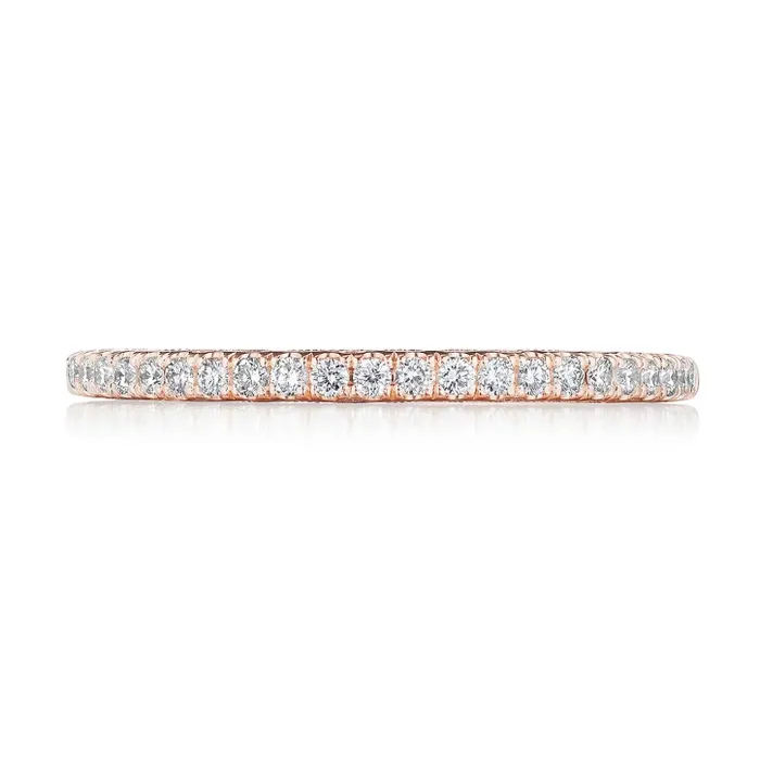 Tacori Rings Tacori 18K Rose Gold Dantela Diamond Band
