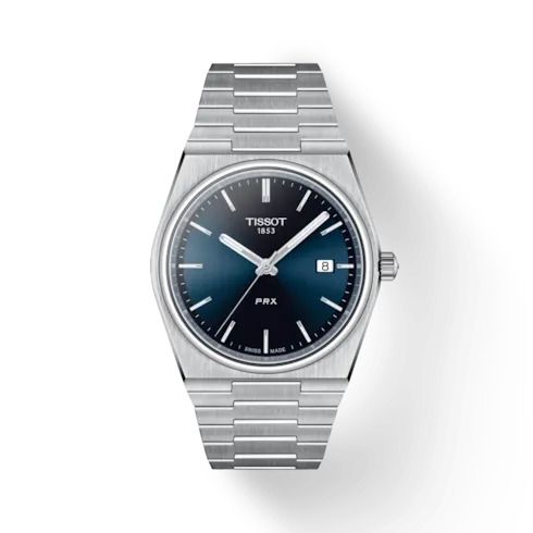 Tissot Bracelets Tissot PRX Stainless Steel Blue Dial 40mm Quartz
