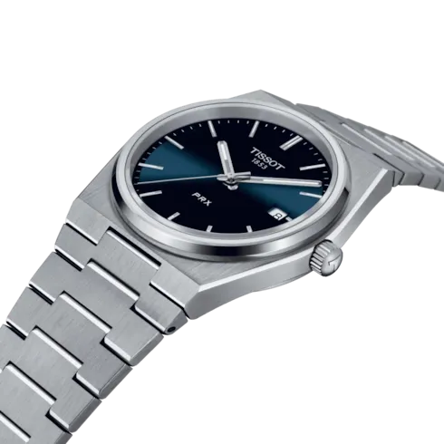 Tissot Bracelets Tissot PRX Stainless Steel Blue Dial 40mm Quartz