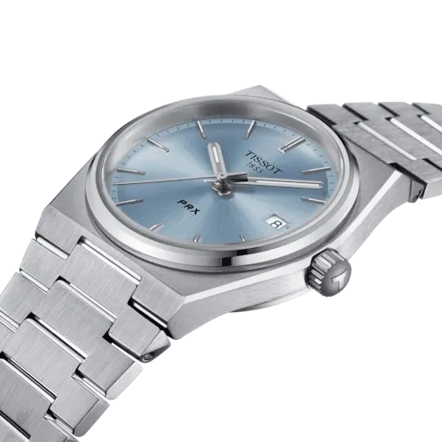 Tissot PRX Lady Quartz Stainless Steel Blue Dial Tissot Bracelets
