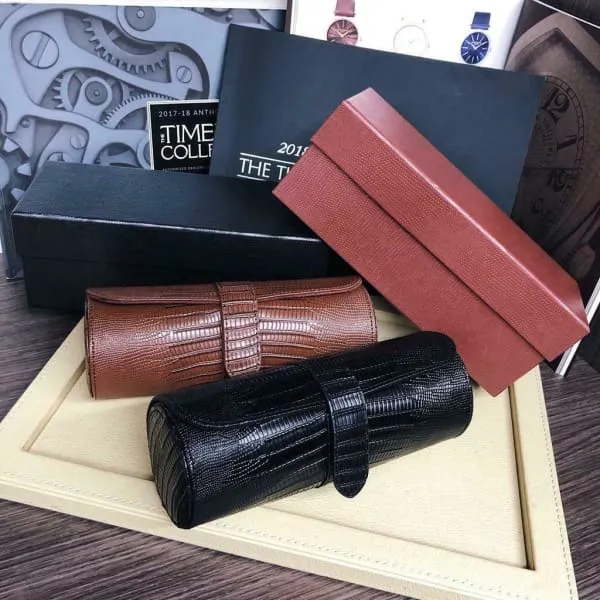 Watches Travelers Watch Storage Organizer Case for 3 Watches Brown Watch Roll Diamond Source NYC Watches Travelers Watch Storage Organizer Case for 3 Watches Brown Watch Roll Diamond Source NYC