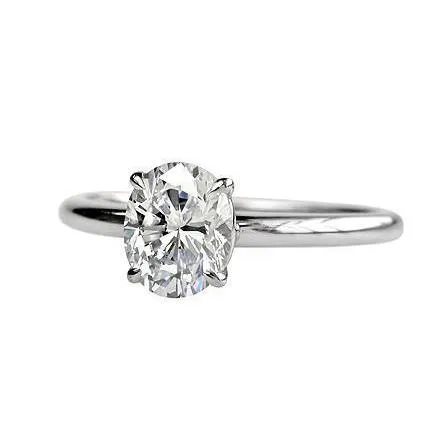 175 Carat Solitaire Oval Cut Natural Earth Mined Diamond Engagement Ring GB Rings 175 Carat Solitaire Oval Cut Natural Earth Mined Diamond Engagement Ring GB Rings