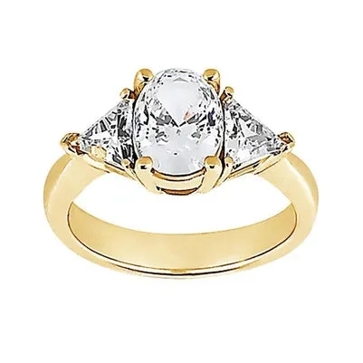 3 Stone 271 Ct Big Natural Earth Mined Diamond Yellow Gold Fancy Ring New GB Rings 3 Stone 271 Ct Big Natural Earth Mined Diamond Yellow Gold Fancy Ring New GB Rings
