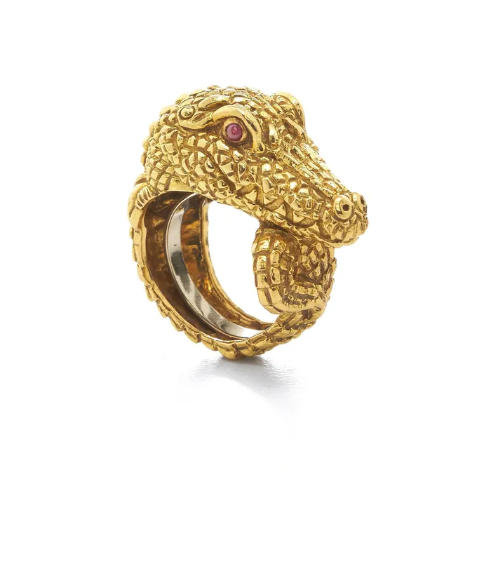 Alligator Ring David Webb Rings