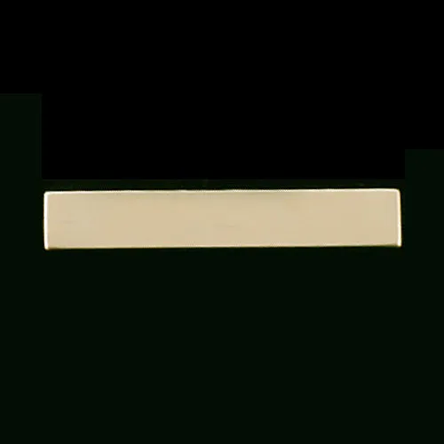 AP Gold Filled Rectangle Bar 318mm 125 x 64mm 25 20 Gauge PreStyled Sets