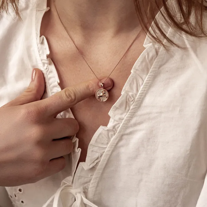 Aries Zodiac Pendant Necklace Hey Happiness Necklaces