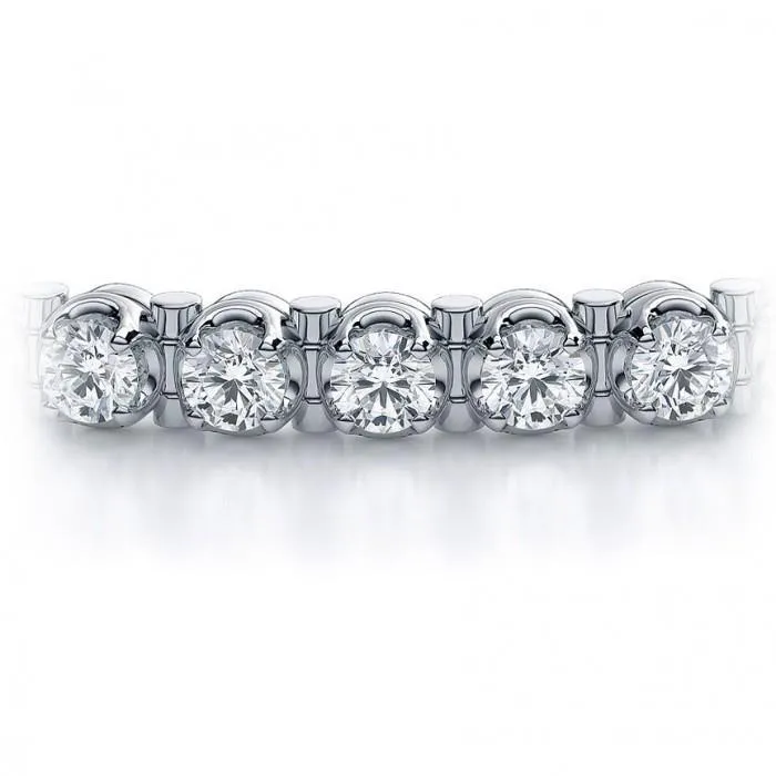 Bracelets GB 720 Carats Round Prong Set Natural Earth Mined Diamond Tennis Bracelet White Gold 14K Bracelets GB 720 Carats Round Prong Set Natural Earth Mined Diamond Tennis Bracelet White Gold 14K
