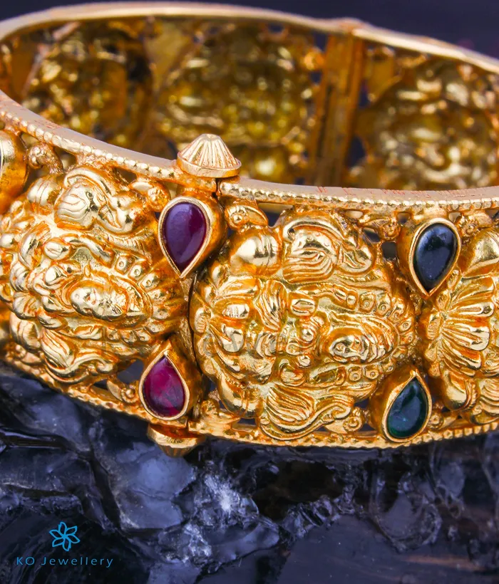 Bracelets Silversmith The Kritika Silver Lakshmi Naksi Bracelet Size 22242628 Bracelets Silversmith The Kritika Silver Lakshmi Naksi Bracelet Size 22242628