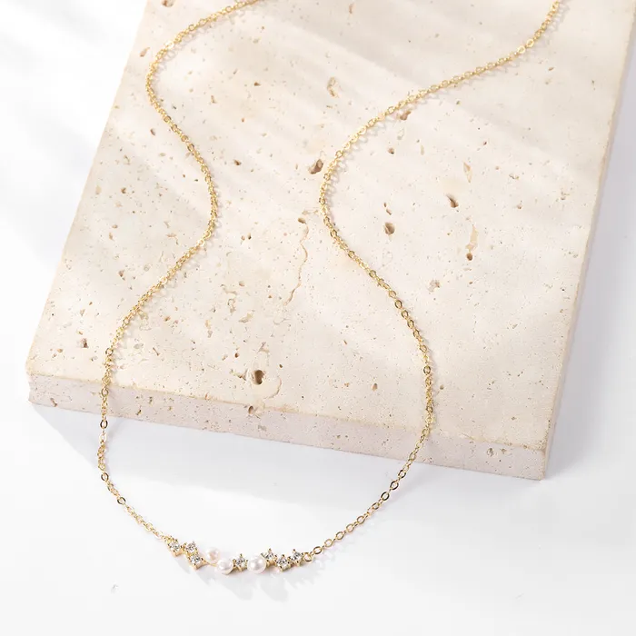 Cluster Pearl Pendant Necklace Sterling Silver Hey Happiness Necklaces Cluster Pearl Pendant Necklace Sterling Silver Hey Happiness Necklaces
