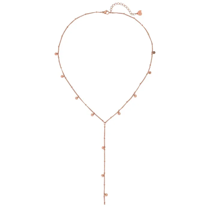 Coin Y Lariat Necklace Waterproof Hey Happiness Necklaces Coin Y Lariat Necklace Waterproof Hey Happiness Necklaces