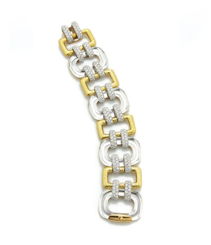David Webb Bracelets Night and Day Bracelet