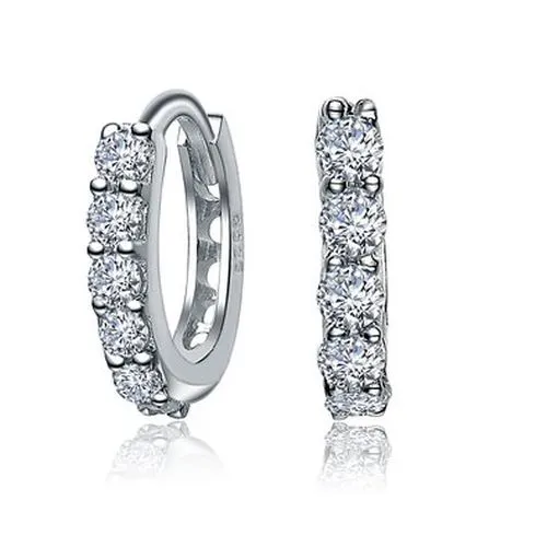 Earrings CZ Collection CZ Collections Small Huggie Earrings
