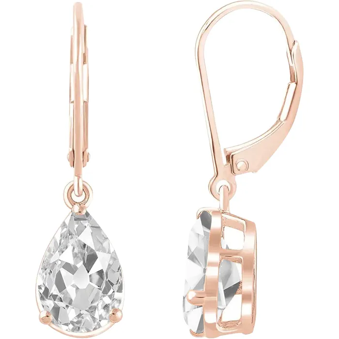 Earrings Pear Old Mine Cut Natural Diamond Leverback Earrings Basket Style 4 Carats HarryChadEntcom Earrings Pear Old Mine Cut Natural Diamond Leverback Earrings Basket Style 4 Carats HarryChadEntcom