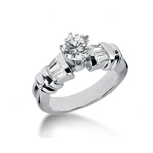 GB 2 Ct Natural Earth Mined Diamond Engagement Anniversary Ring White Gold 14K Rings GB 2 Ct Natural Earth Mined Diamond Engagement Anniversary Ring White Gold 14K Rings