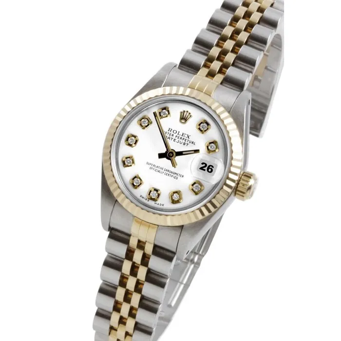 GB Bracelets Rolex Datejust Diamond Bezel Lady Watch Ss Gold Jubilee Bracelet GB Bracelets Rolex Datejust Diamond Bezel Lady Watch Ss Gold Jubilee Bracelet