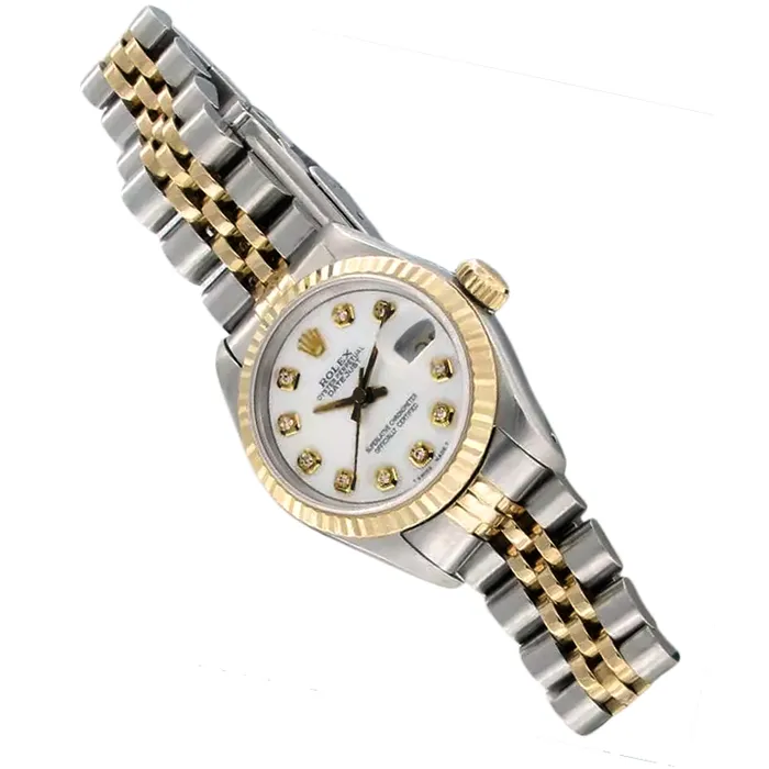 GB Bracelets Rolex Datejust Diamond Bezel Lady Watch Ss Gold Jubilee Bracelet GB Bracelets Rolex Datejust Diamond Bezel Lady Watch Ss Gold Jubilee Bracelet