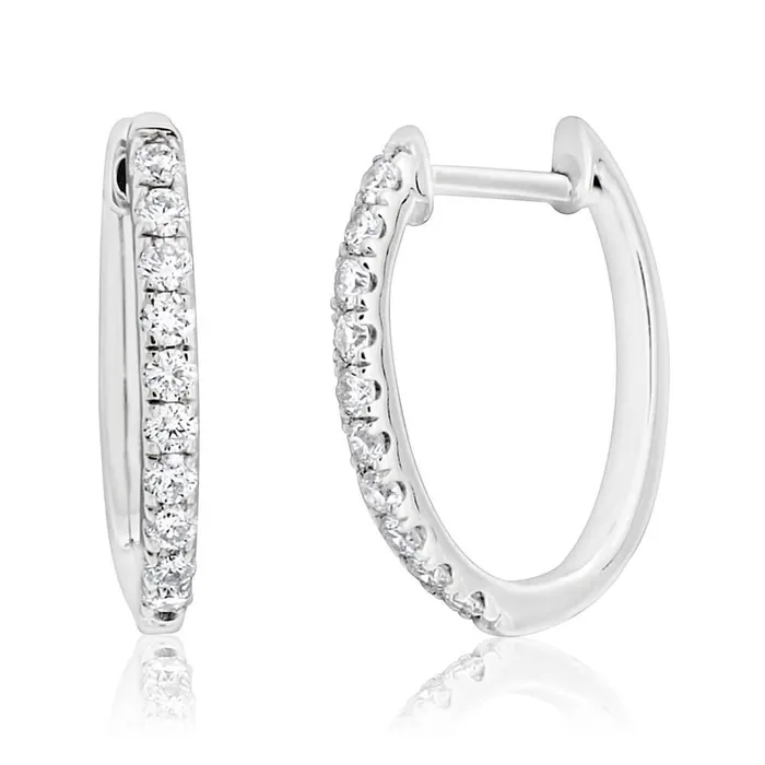 GB Earrings 2 Ct Round Cut Natural Earth Mined Diamond Women Hoop Earrings GB Earrings 2 Ct Round Cut Natural Earth Mined Diamond Women Hoop Earrings