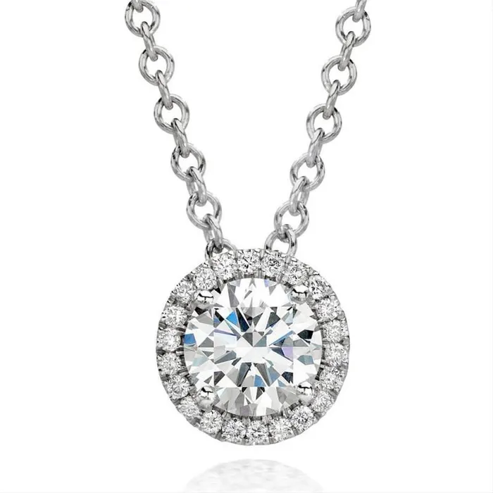 GB Necklaces Round Cut 275 Ct Natural Earth Mined Diamonds Pendant Necklace With Chain White 14K GB Necklaces Round Cut 275 Ct Natural Earth Mined Diamonds Pendant Necklace With Chain White 14K