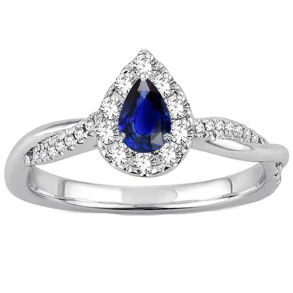 Halo Pear Blue Sapphire Ring Twist Style Round Natural Earth Mined Diamonds 350 Carats HarryChadEntcom Rings Halo Pear Blue Sapphire Ring Twist Style Round Natural Earth Mined Diamonds 350 Carats HarryChadEntcom Rings