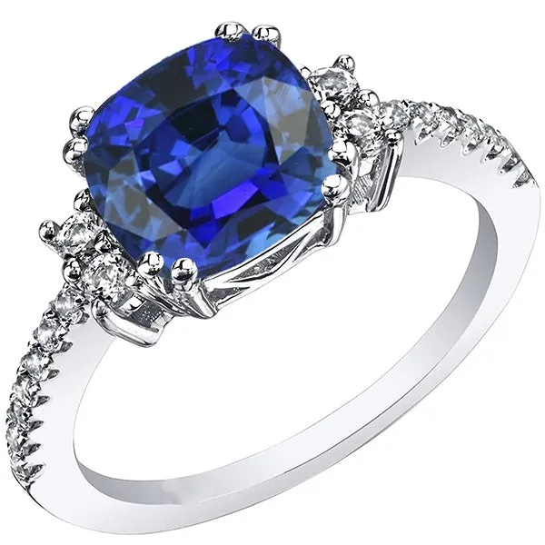 HarryChadEntcom Rings Gemstone Jewelry Cushion Cut Sri Lankan Sapphire Ring 450 Carats HarryChadEntcom Rings Gemstone Jewelry Cushion Cut Sri Lankan Sapphire Ring 450 Carats