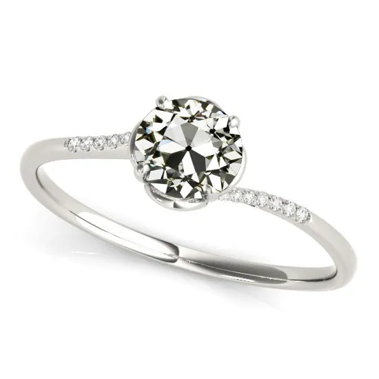 HarryChadEntcom Rings Ladys Engagement Ring Round Old Cut Natural Earth Mined Diamond 250 Carats HarryChadEntcom Rings Ladys Engagement Ring Round Old Cut Natural Earth Mined Diamond 250 Carats