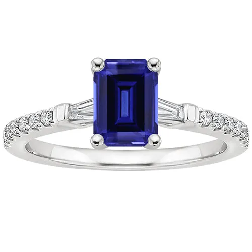 HarryChadEntcom Rings Solitaire Accents Ring Sri Lankan Sapphire Natural Earth Mined Diamond 4 Carats HarryChadEntcom Rings Solitaire Accents Ring Sri Lankan Sapphire Natural Earth Mined Diamond 4 Carats
