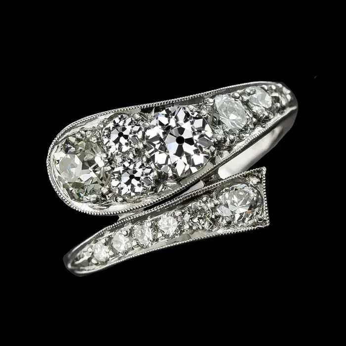 HarryChadEntcom Rings Wedding Ring Old Cut Round Natural Earth Mined Diamond Twisted Shank 350 Carats HarryChadEntcom Rings Wedding Ring Old Cut Round Natural Earth Mined Diamond Twisted Shank 350 Carats