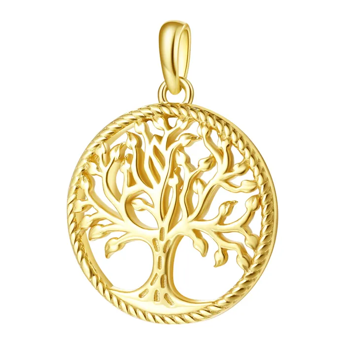 Hey Happiness Necklaces Tree of Life Pendant Sterling Silver