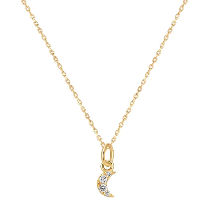 Hey Happiness Renewal Pendant Necklace 9K Gold Necklaces