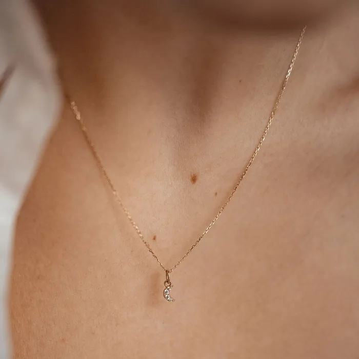 Hey Happiness Renewal Pendant Necklace 9K Gold Necklaces Hey Happiness Renewal Pendant Necklace 9K Gold Necklaces