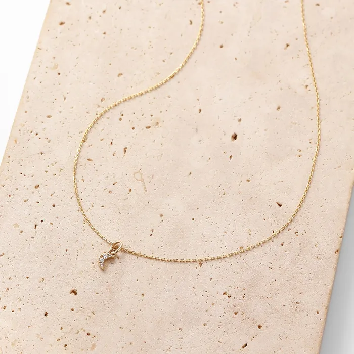 Hey Happiness Renewal Pendant Necklace 9K Gold Necklaces Hey Happiness Renewal Pendant Necklace 9K Gold Necklaces