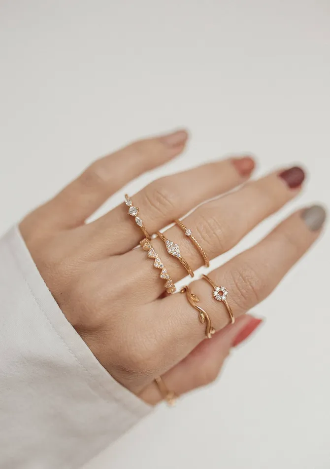 Hey Happiness Rings Holding Hearts Ring Sterling Silver Gold Hey Happiness Rings Holding Hearts Ring Sterling Silver Gold